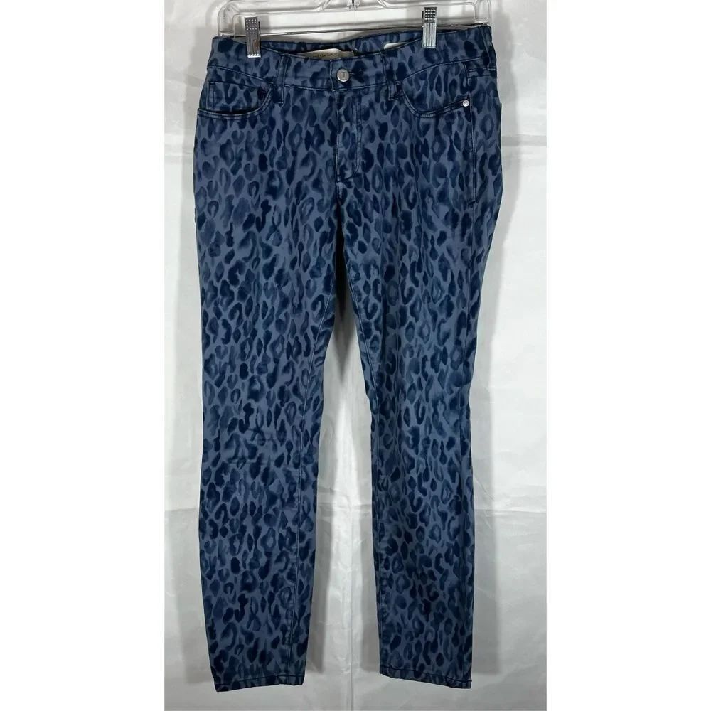 Pilcro & The Letterpress leopard print jeans
